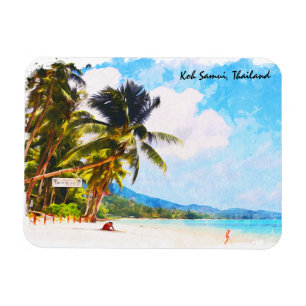 Tropische Koh Samui Thailand strand paradijs Magneet