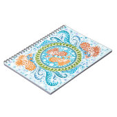 Tropische Koi Mandala Notitieboek (Linkerzijde)