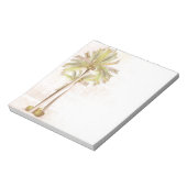 Tropische kokosnoot - boom notitieblok (Linkerzijde)