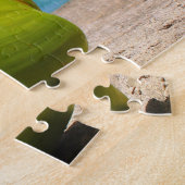 Tropische kokosnoten Guam. Legpuzzel (Zijkant)