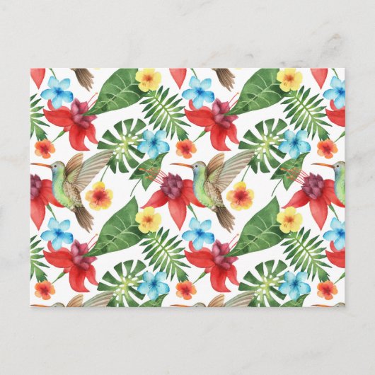 Tropische kolibrie 2 briefkaart (Voorkant)
