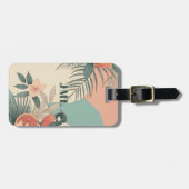 tropische kolibrie bagagelabel (Voorkant horizontaal)