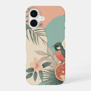 tropische kolibrie iPhone 16 hoesje