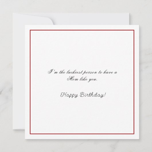 Tropische Koning Protea in mooie glazen vaas Kaart (Achterkant)