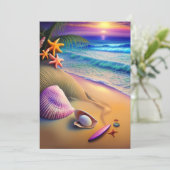 Tropische koortsvlek feestdagenkaart (Staand voorkant)