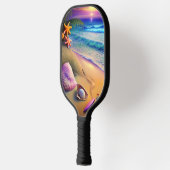 Tropische koortsvlek pickleball paddle (Links)