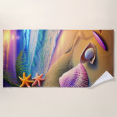 Tropische koortsvlek strandlaken (Voorkant)