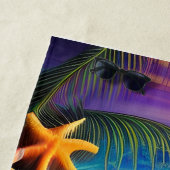 Tropische koortsvlek strandlaken (In situ)