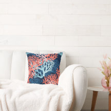 Tropische koraal accenten