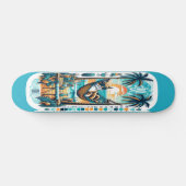 Tropische koude persoonlijk skateboard (Horizontaal)