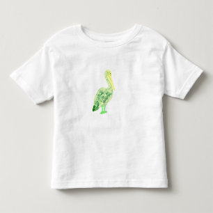 Tropische kraan kinder shirts