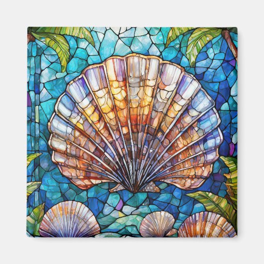 Tropische kunst magneet (Voorkant)