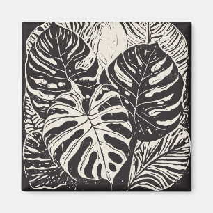 Tropische kunst magneet