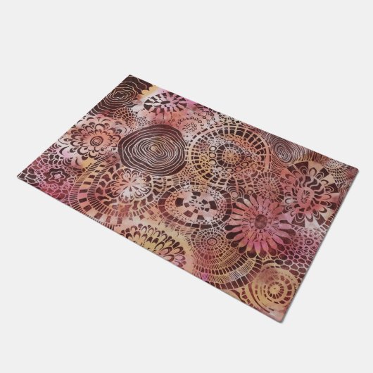 Tropische kunstdeurmat deurmat (Schuin)