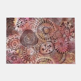 Tropische kunstdeurmat deurmat