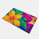 Tropische kunstdeurmat deurmat (Schuin)