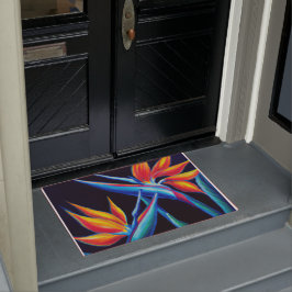 Tropische kunstdeurmat deurmat