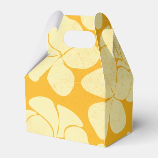 Tropische kunstpartij in het gunstiger vak bedankdoosjes (Achterkant)