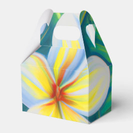 Tropische kunstpartij in het gunstiger vak bedankdoosjes