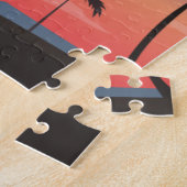 tropische kunstpuzzel legpuzzel (Zijkant)