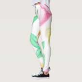 Tropische kunstwerken leggings (Links)