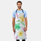 Tropische kunstwerken schort (Gedragen)