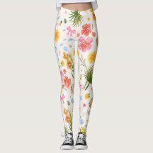 Tropische Kust Hand getrokken Bloemen & Schelpen