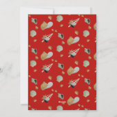 Tropische Kust Kerstfeest Kaart Vakantie Groeten (Achterkant)