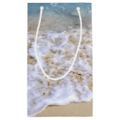 tropische kust met bevroren surf klein cadeauzakje (Achterkant)