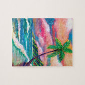 Tropische kust Na Pali Legpuzzel (Horizontaal)