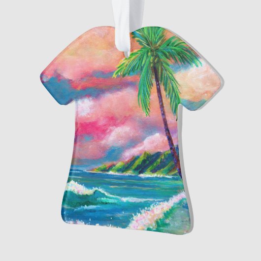 Tropische kust Na Pali Ornament (voorkant)