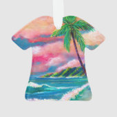 Tropische kust Na Pali Ornament (achterkant)