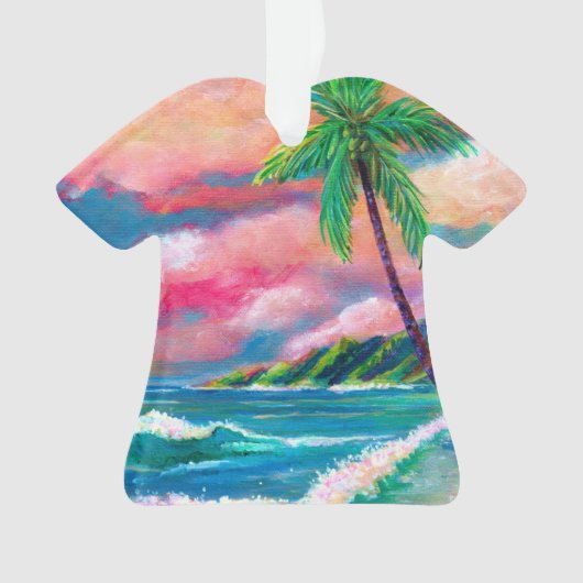 Tropische kust Na Pali Ornament (voorkant)