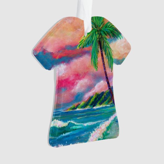 Tropische kust Na Pali Ornament (voorkant)