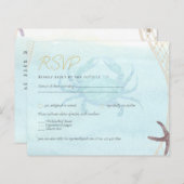 Tropische kustbestemming bruiloft (Voorkant / Achterkant)