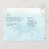 Tropische kustbestemming trouwlocatie (Achterkant)