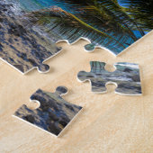 Tropische kustlijn 2 legpuzzel (Zijkant)