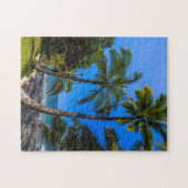 Tropische kustlijn 2 legpuzzel (Horizontaal)