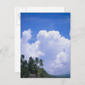 Tropische kustlijn briefkaart (Voorkant / Achterkant)