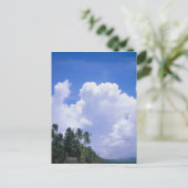 Tropische kustlijn briefkaart (Staand voorkant)