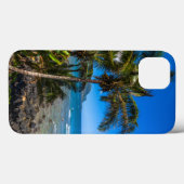 Tropische kustlijn Case-Mate iPhone case (Achterkant (horizontaal))
