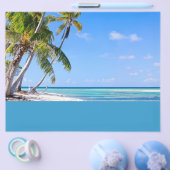 Tropische kustlijn flyer (Enkel)