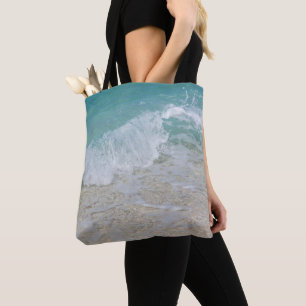 Tropische kustlijn Gelukzaligheid #1 #oceaan #muur Tote Bag
