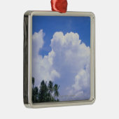 Tropische kustlijn metalen ornament (Rechts)