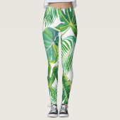 Tropische laffs Hawaii Modern Summer Beach Modern Leggings (Voorkant)