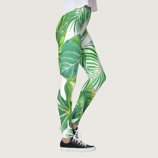 Tropische laffs Hawaii Modern Summer Beach Modern Leggings (Rechts)