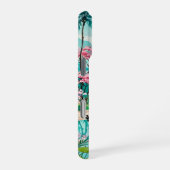 Tropische lagune met kersenbloesems _ iPhone case iPhone Hoesje (Rechterkant)