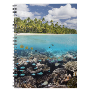 Tropische lagune   South Ari Atoll Notitieboek