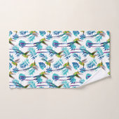 Tropische lange staartjes bad handdoek (Handdoek)