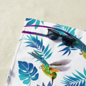 Tropische lange staartjes strandlaken (In situ)